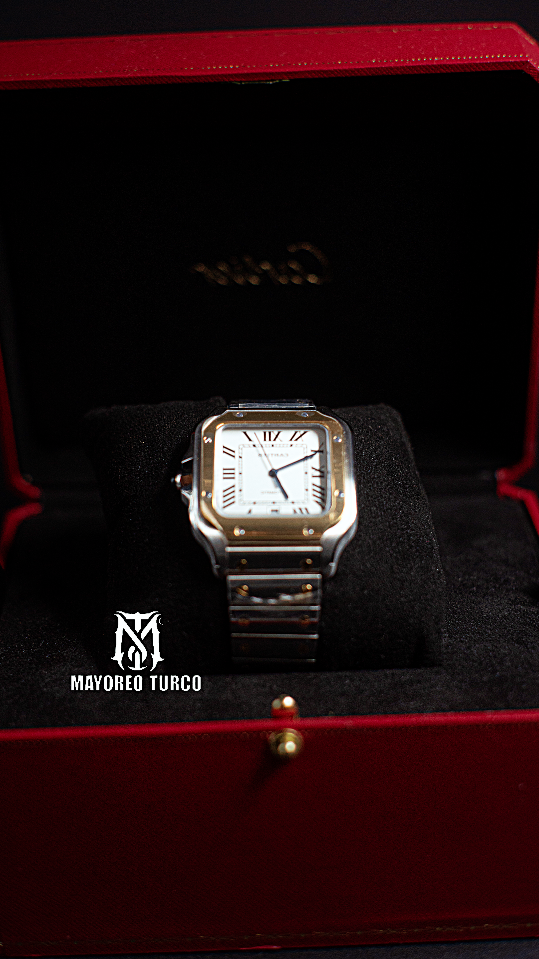 Cartier Santos de Cartier Large Two Tone