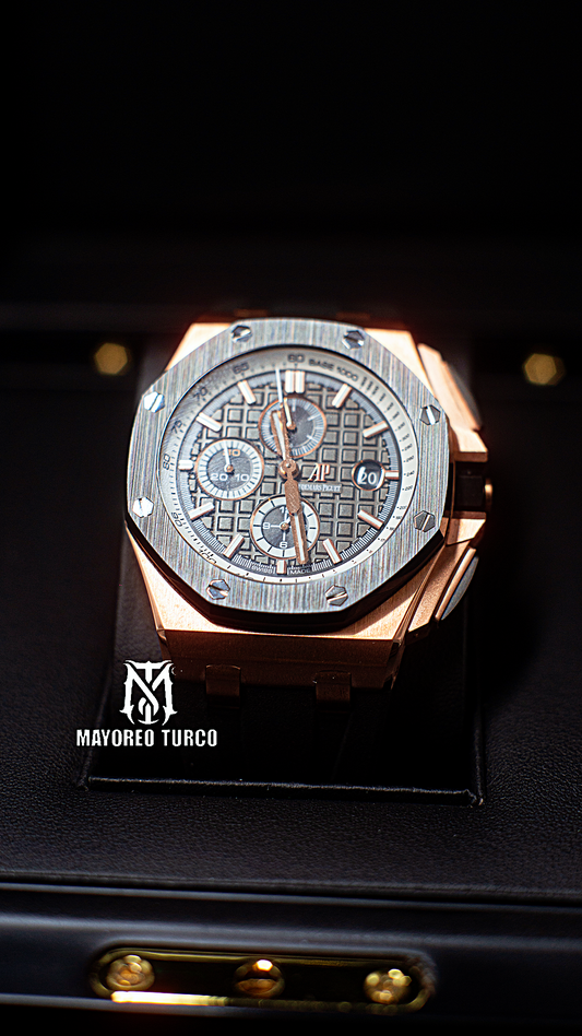 Audemars Piguet Royal Oak Offshore Chronograph Rose Gold Black Dial