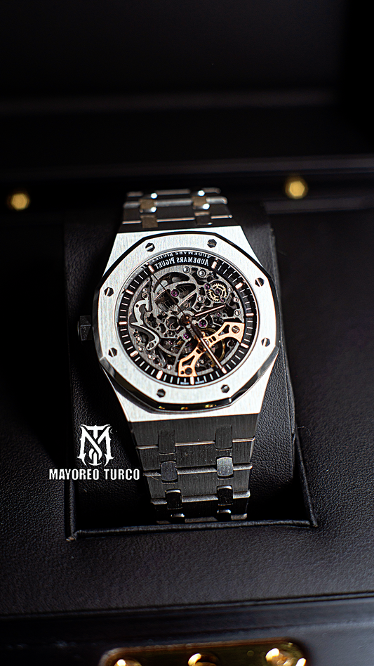 Audemars Piguet Royal Oak Skeleton Plata