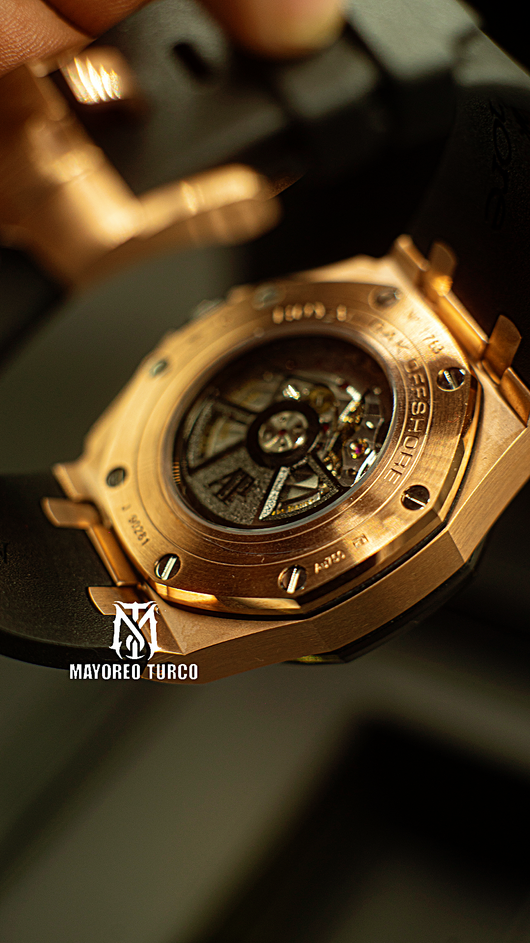 Audemars Piguet Royal Oak Offshore Chronograph Rose Gold Black Dial