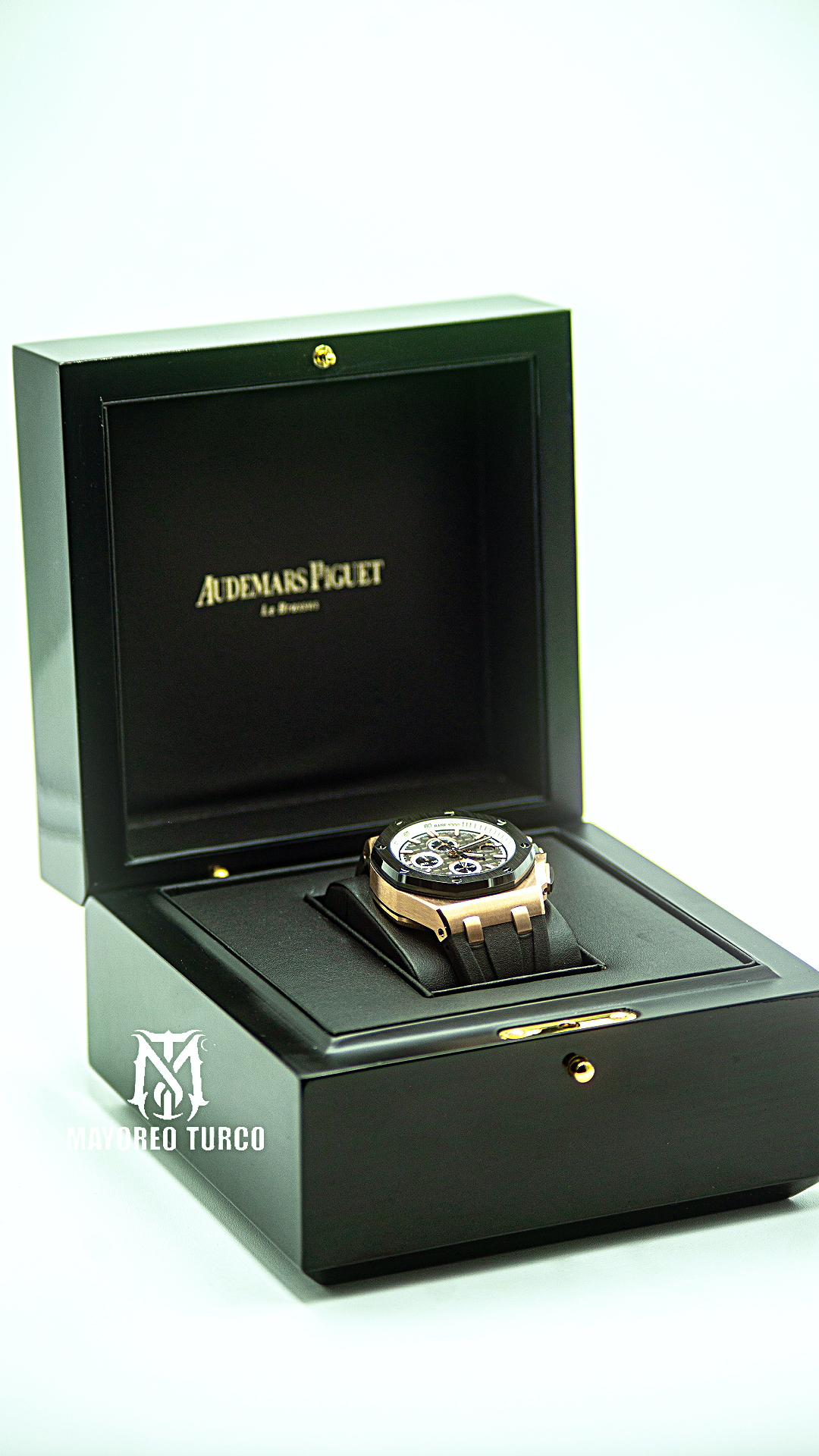 Audemars Piguet Royal Oak Offshore Chronograph Rose Gold Black Dial
