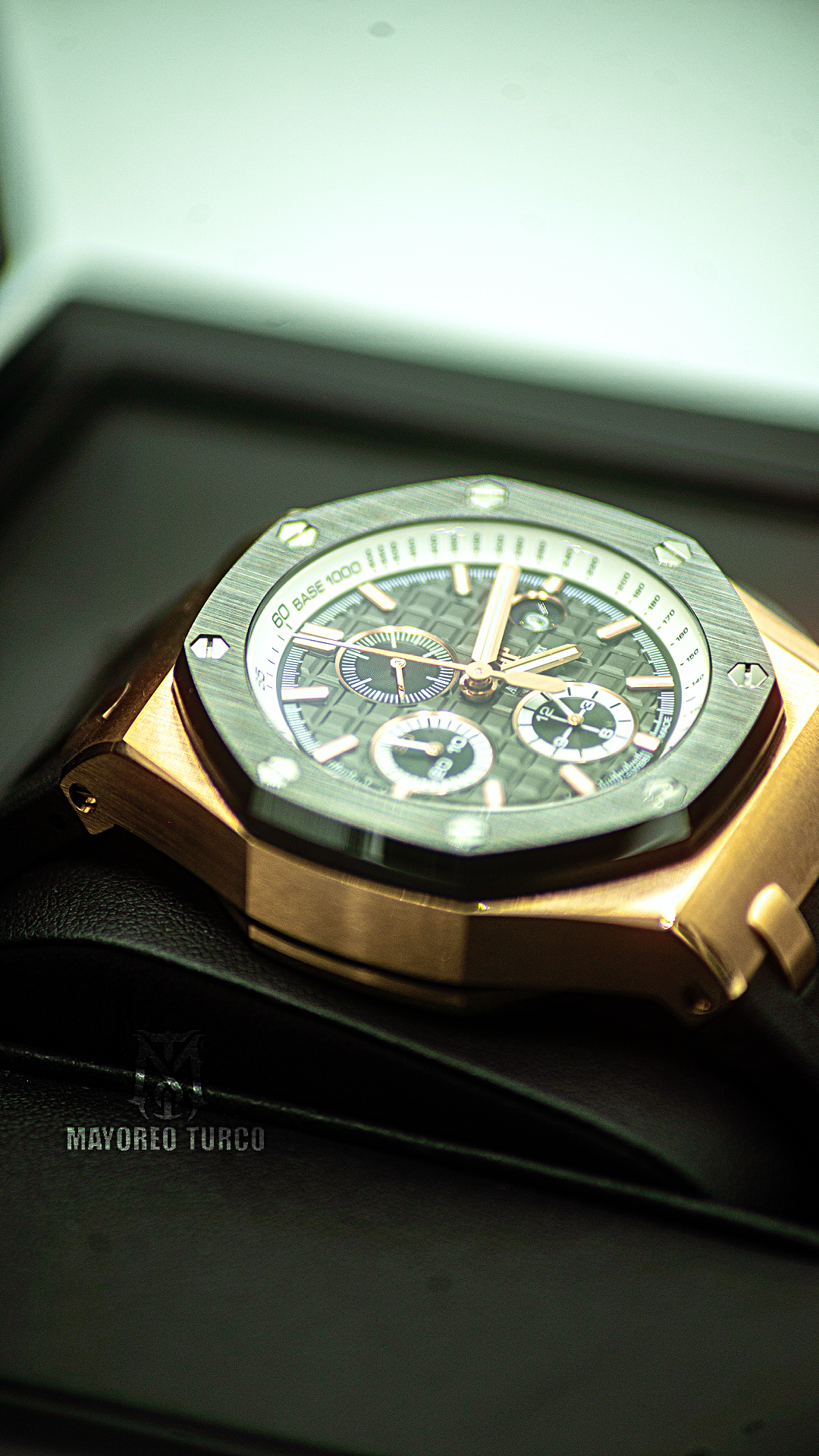 Audemars Piguet Royal Oak Offshore Chronograph Rose Gold Black Dial