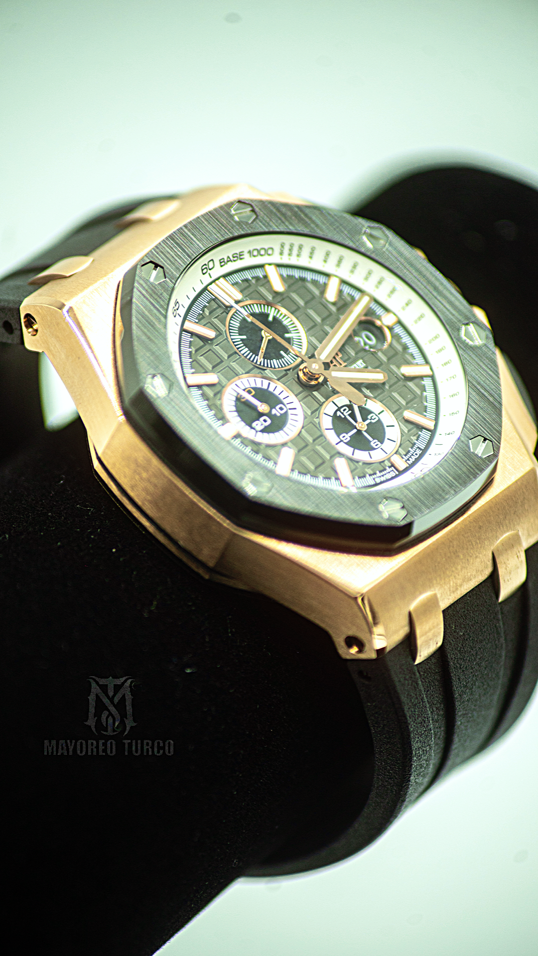 Audemars Piguet Royal Oak Offshore Chronograph Rose Gold Black Dial