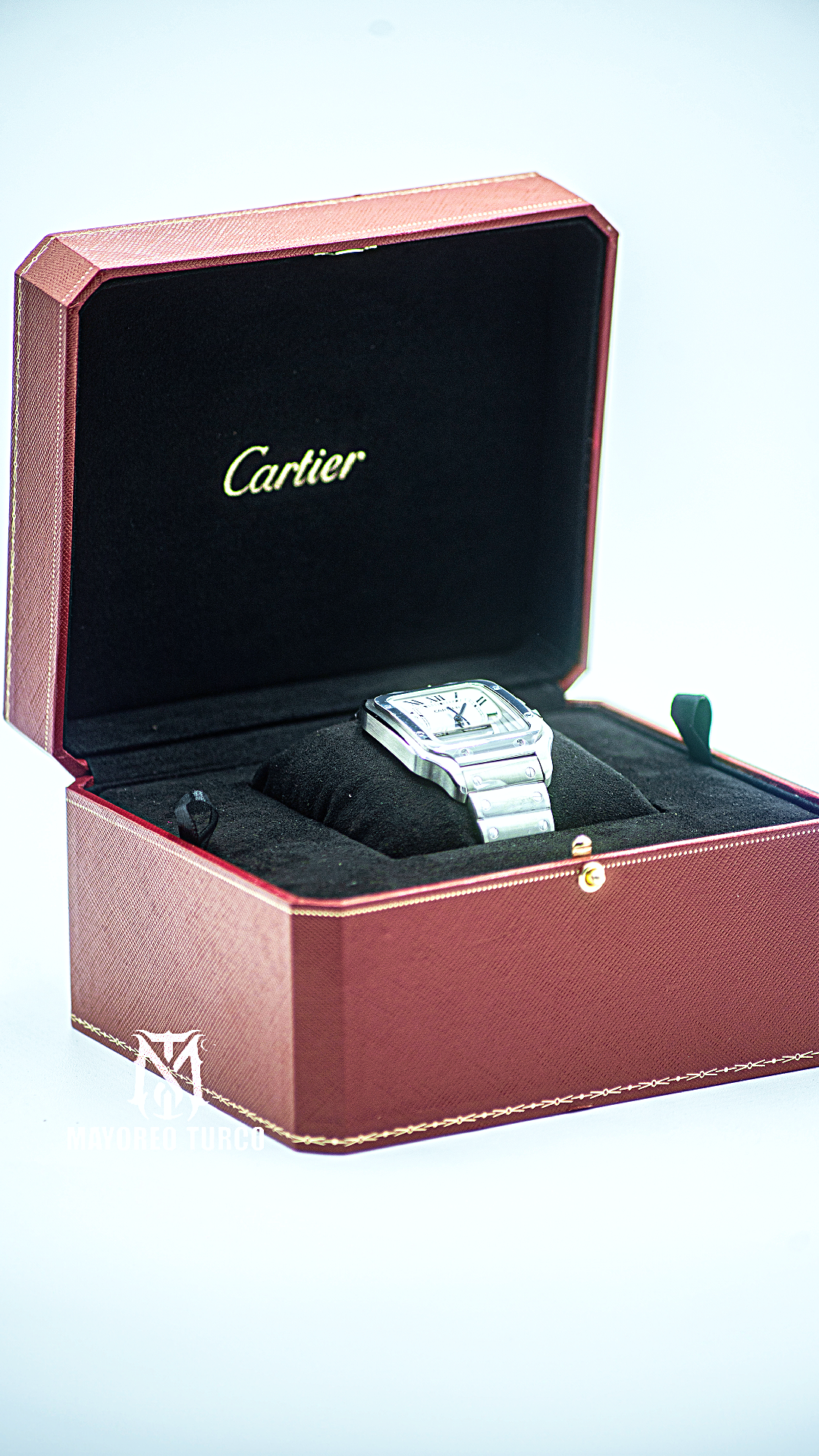 Cartier Santos de Cartier Large White Dial