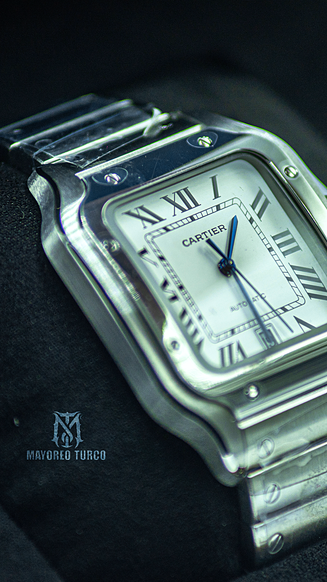 Cartier Santos de Cartier Large White Dial