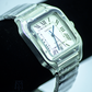 Cartier Santos de Cartier Large White Dial