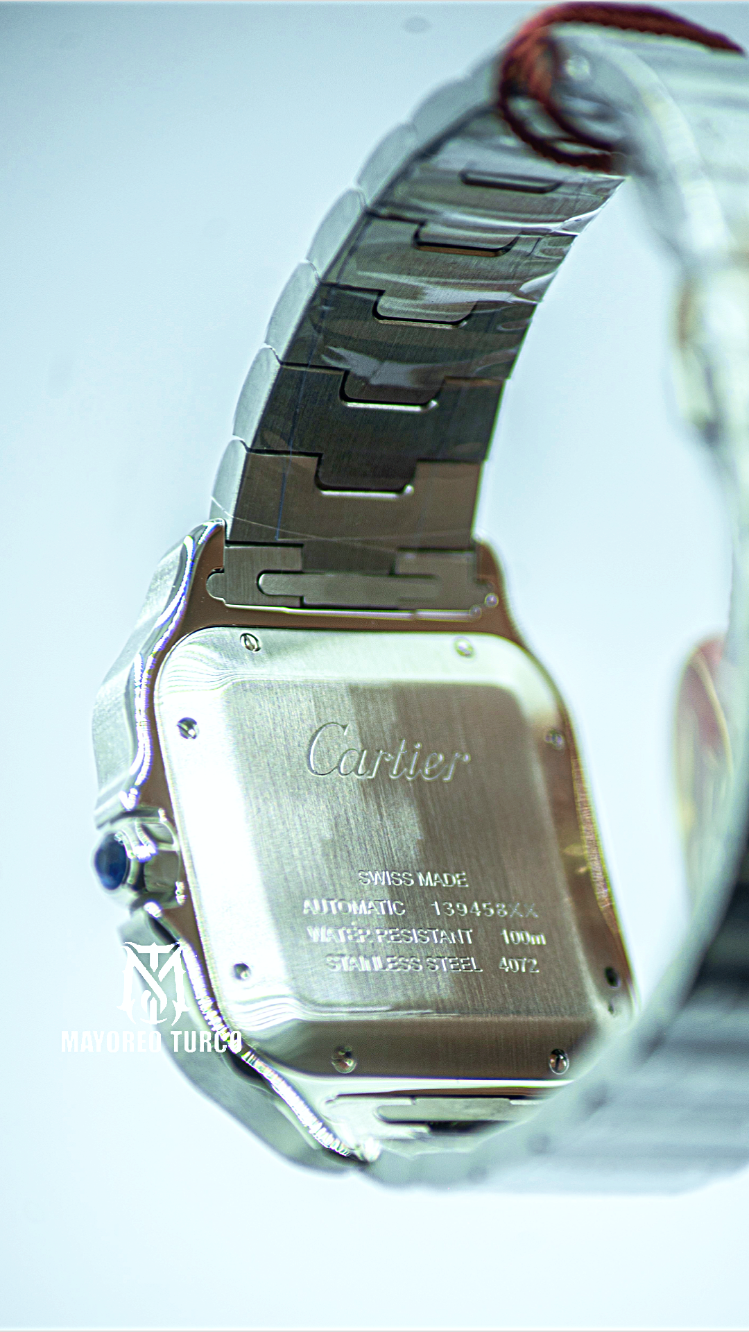 Cartier Santos de Cartier Large White Dial