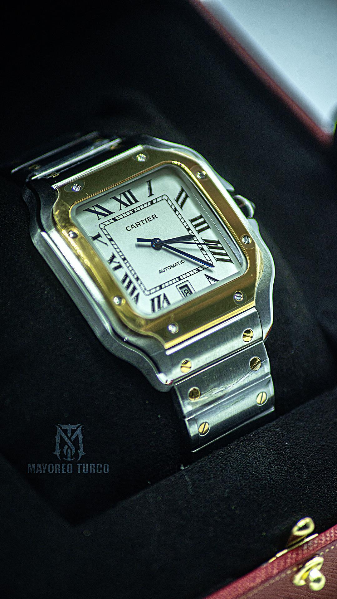 Cartier Santos de Cartier Large Two Tone