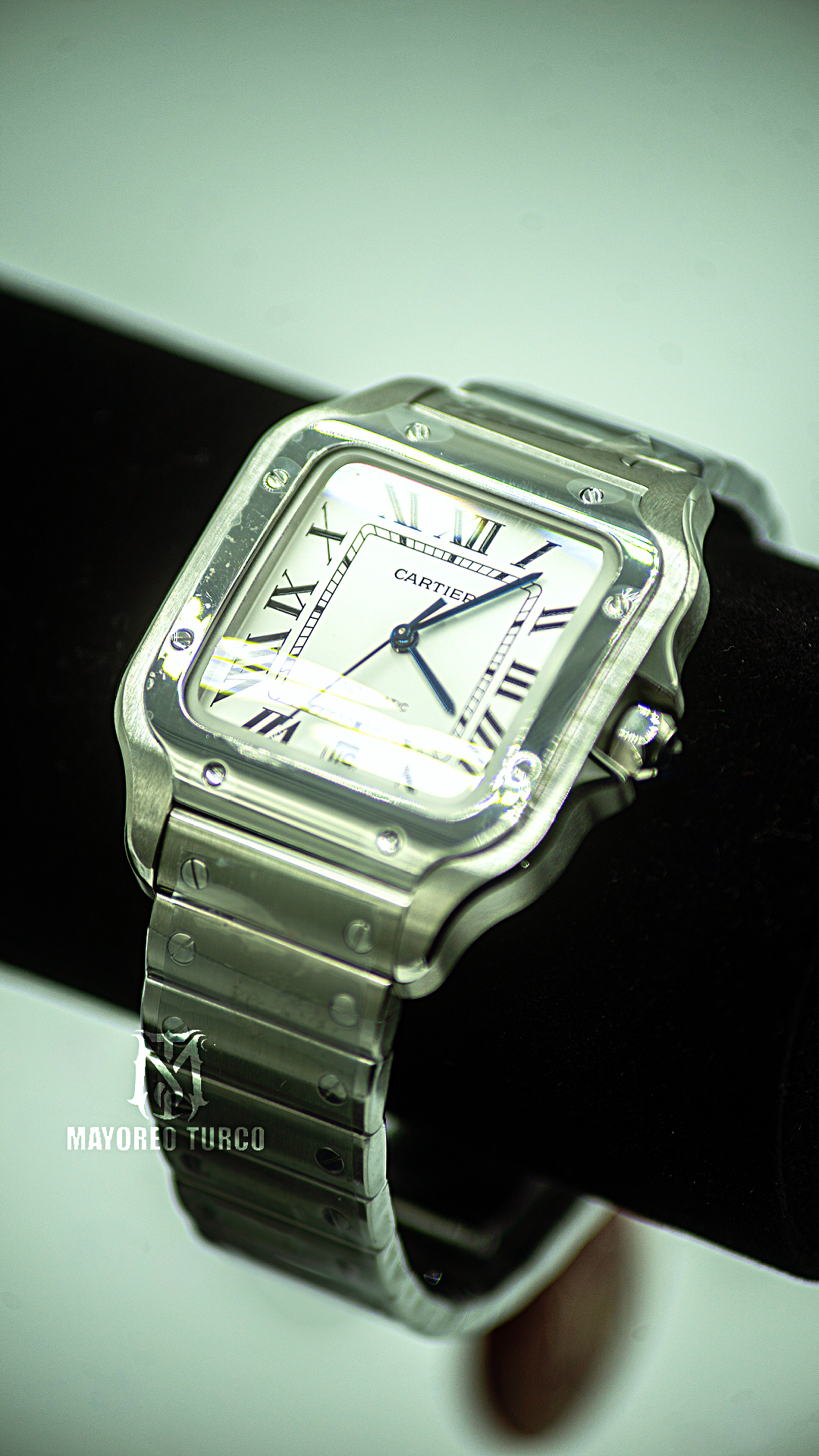 Cartier Santos de Cartier Large White Dial