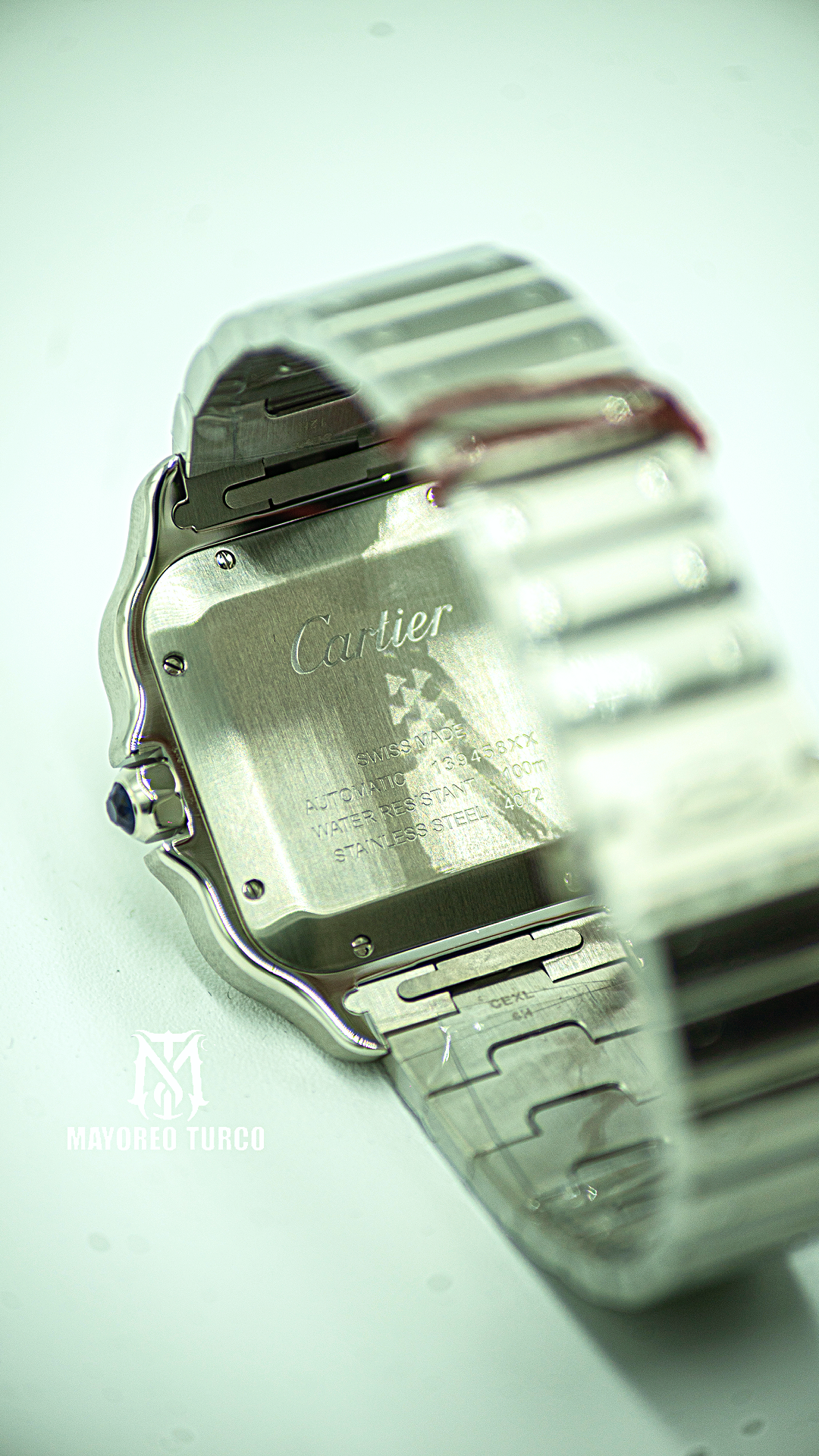 Cartier Santos de Cartier Large White Dial