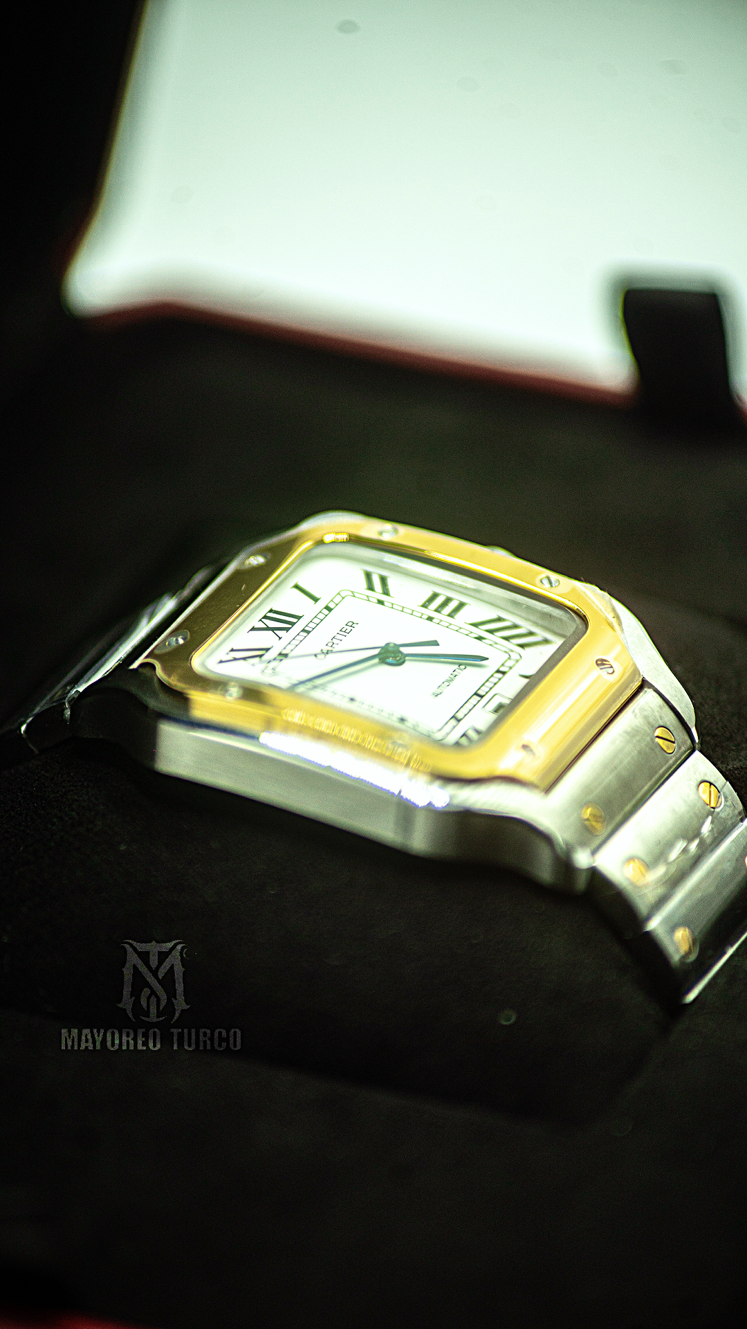 Cartier Santos de Cartier Large Two Tone