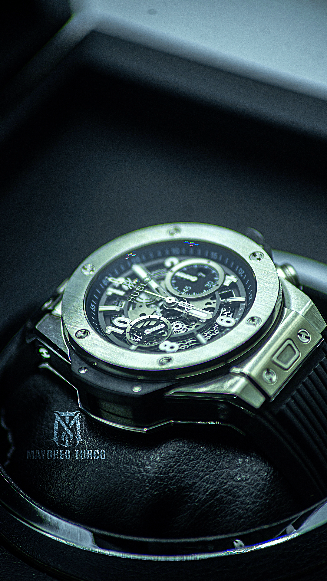 Hublot Classic Fusion Chronograph Skeleton Black Magic