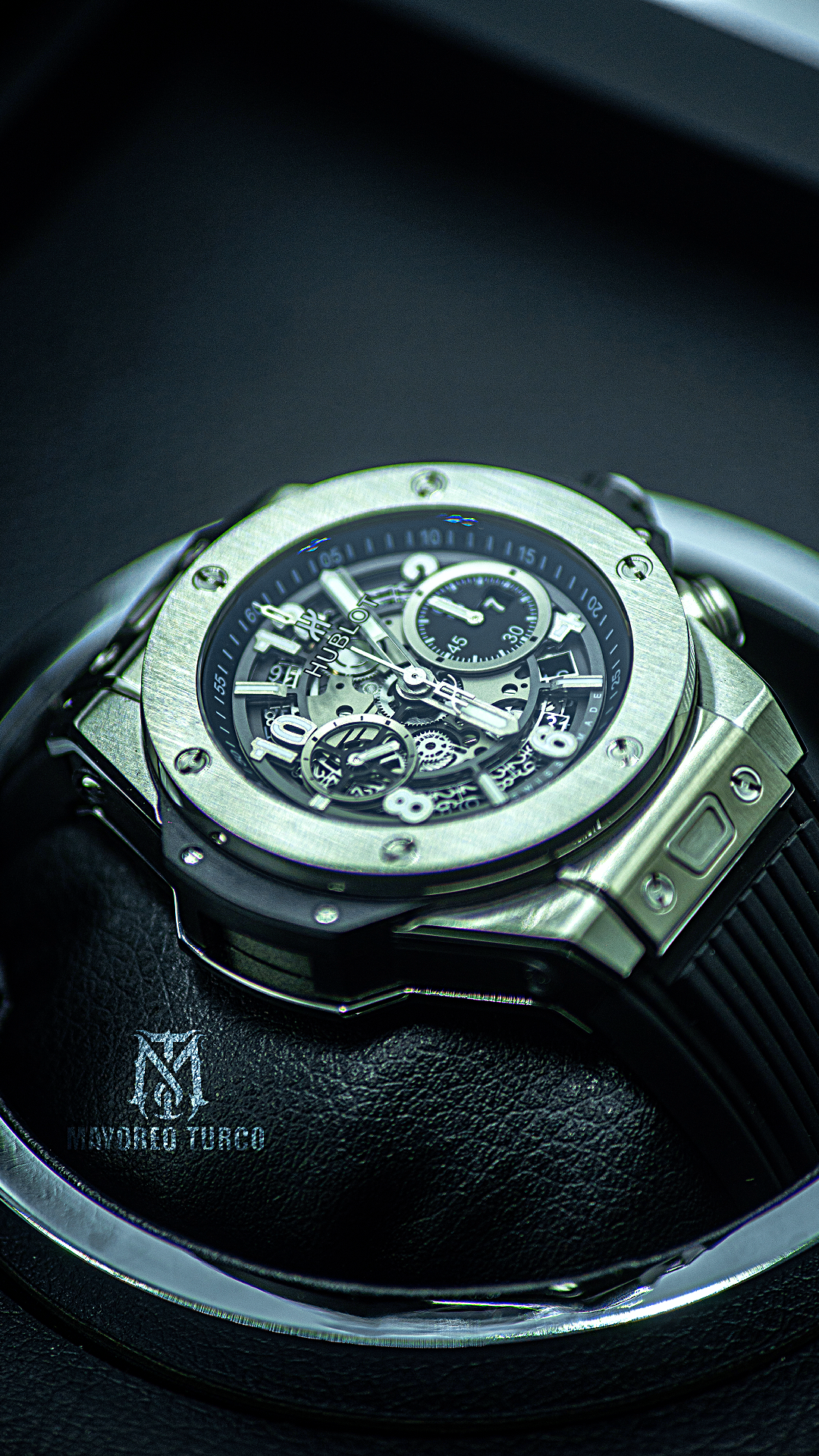 Hublot Classic Fusion Chronograph Skeleton Black Magic