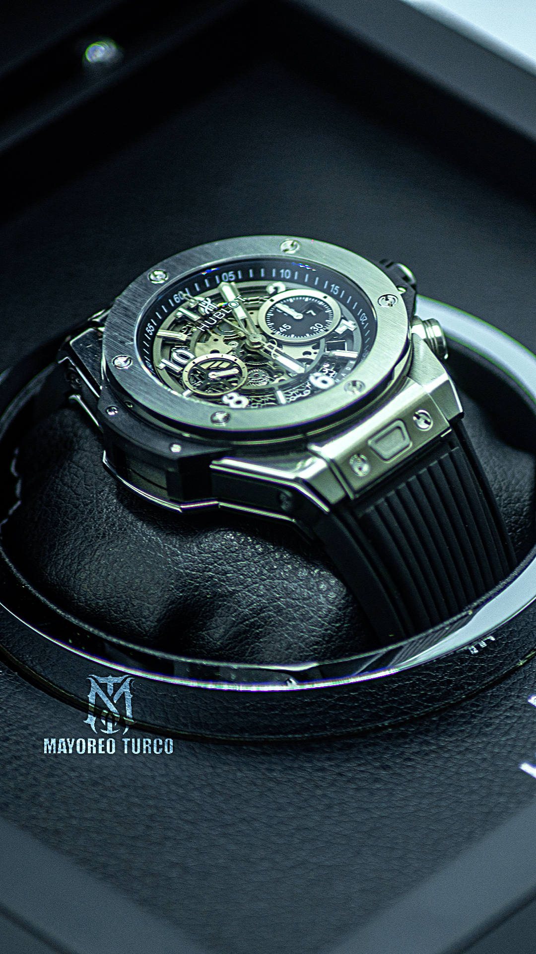 Hublot Classic Fusion Chronograph Skeleton Black Magic