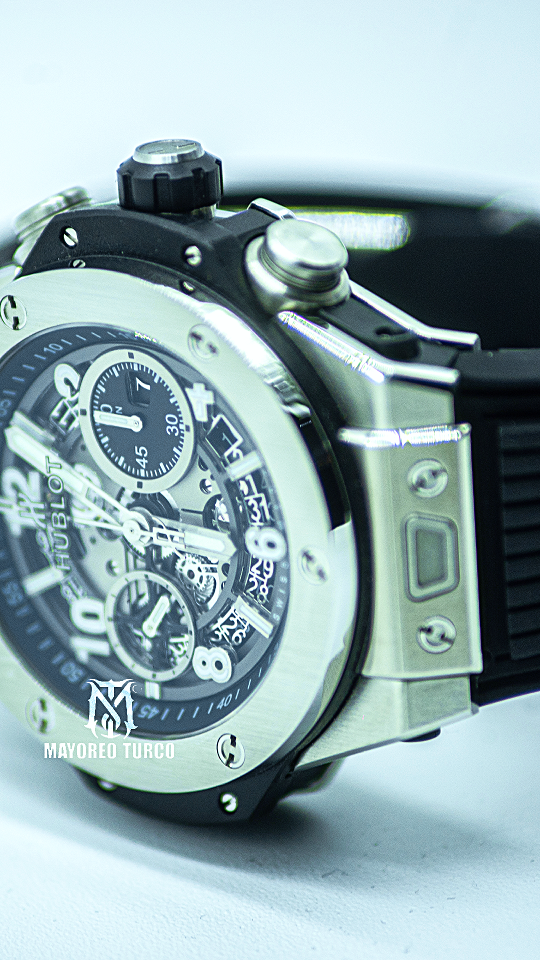 Hublot Classic Fusion Chronograph Skeleton Black Magic