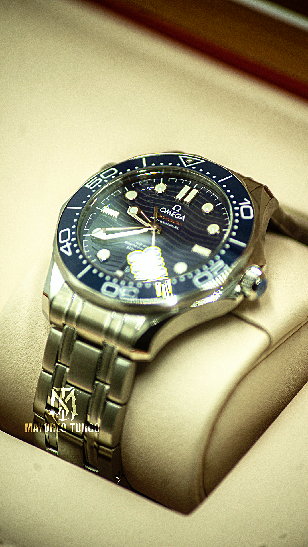 Omega Seamaster Diver 300M Blue Dial