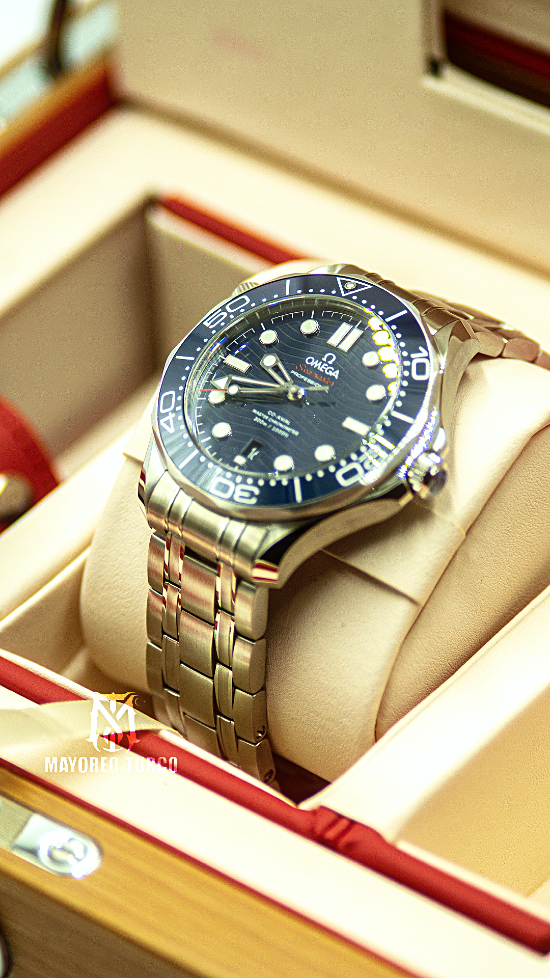 Omega Seamaster Diver 300M Blue Dial