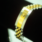 Rolex Datejust Black Dial Two Tone