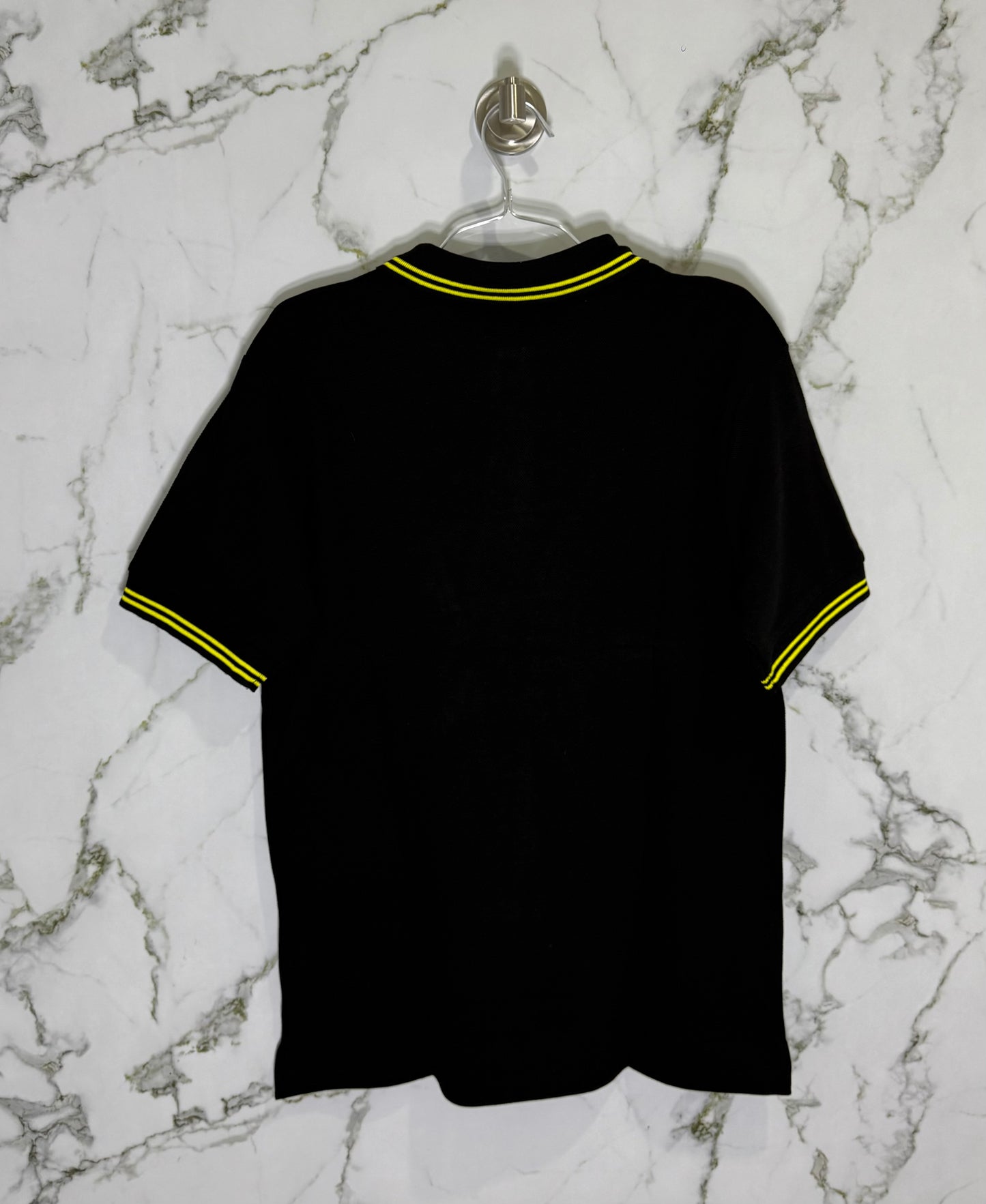 VERSACE Tipo Polo Algodon Negro