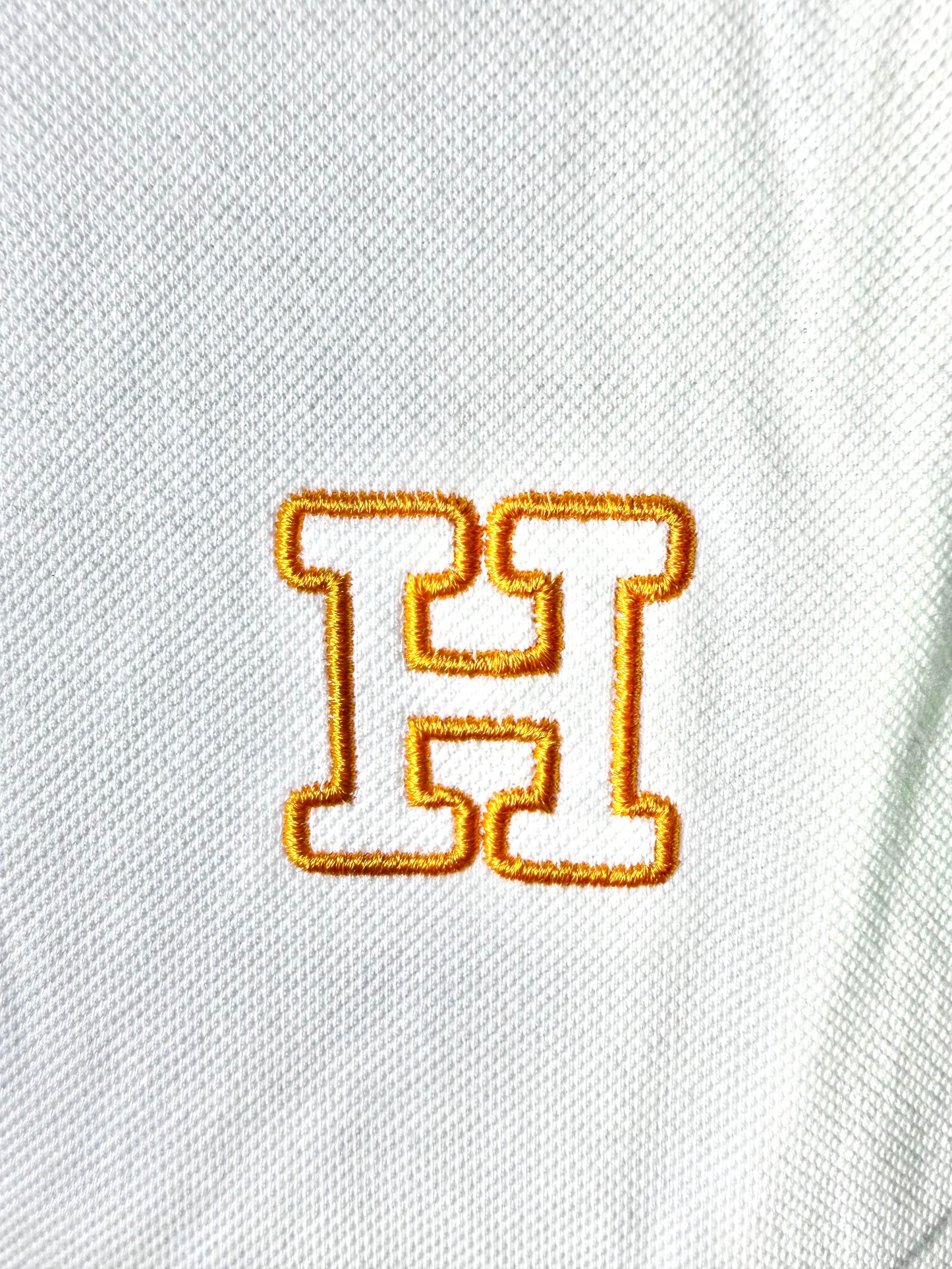 HERMES Tipo Polo Algodon Blanco