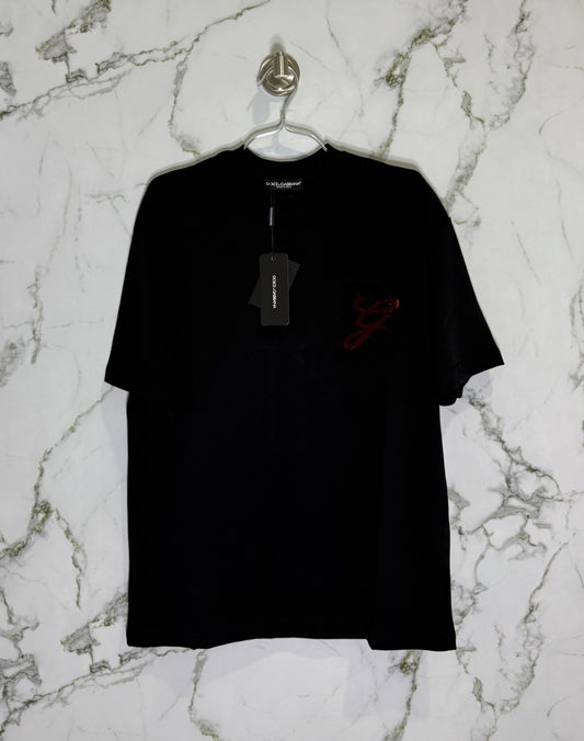 DOLCE&GABBANA 100% Algodon Negro