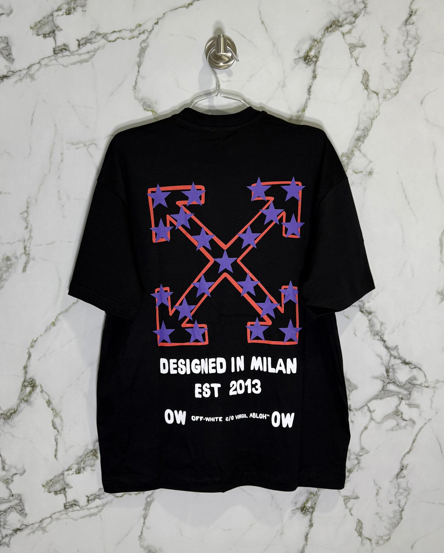 Off-White 100% Algodon Negro