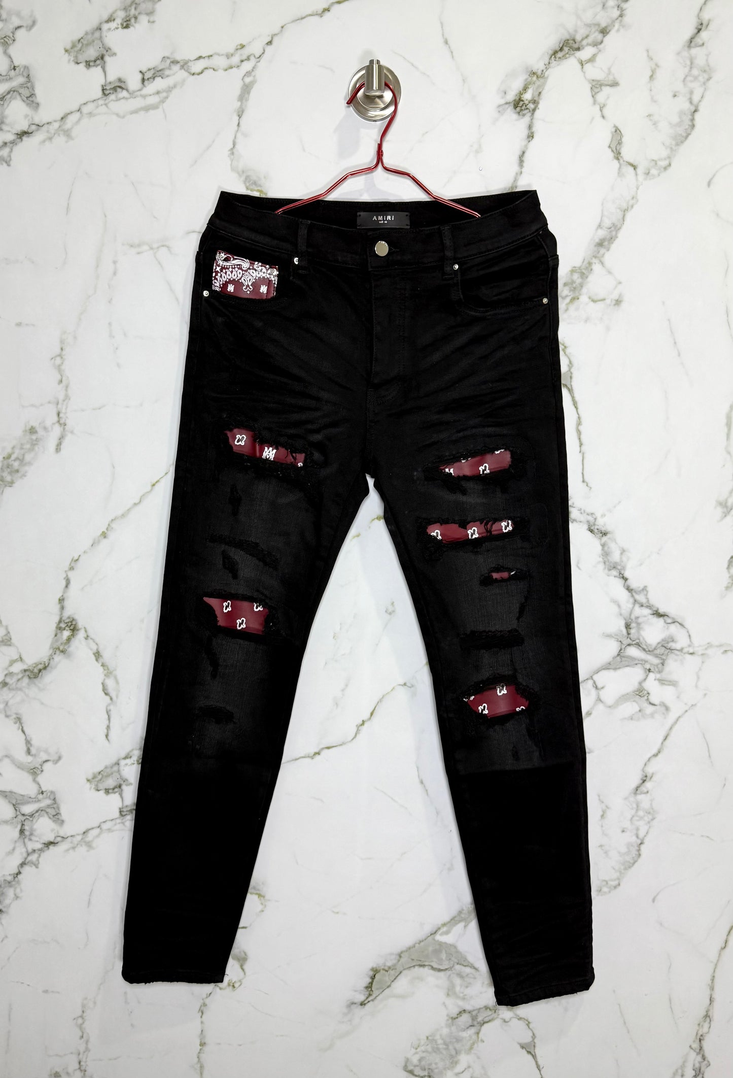 Pantalon Amiri Negro