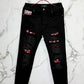 Pantalon Amiri Negro
