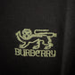 Burberry Tipo Polo Algodon Negro