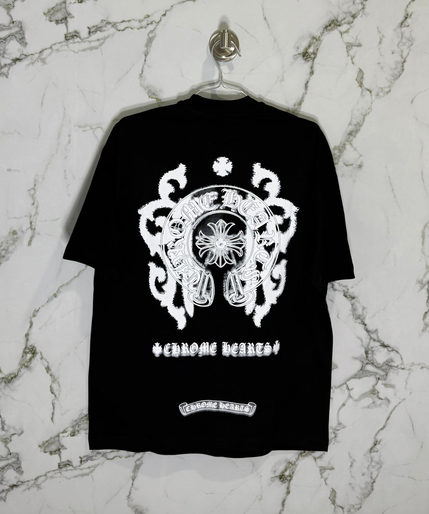 Chrome Hearts 100% Algodon Negro