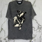 Off-White 100% Algodon Acid Wash Gris