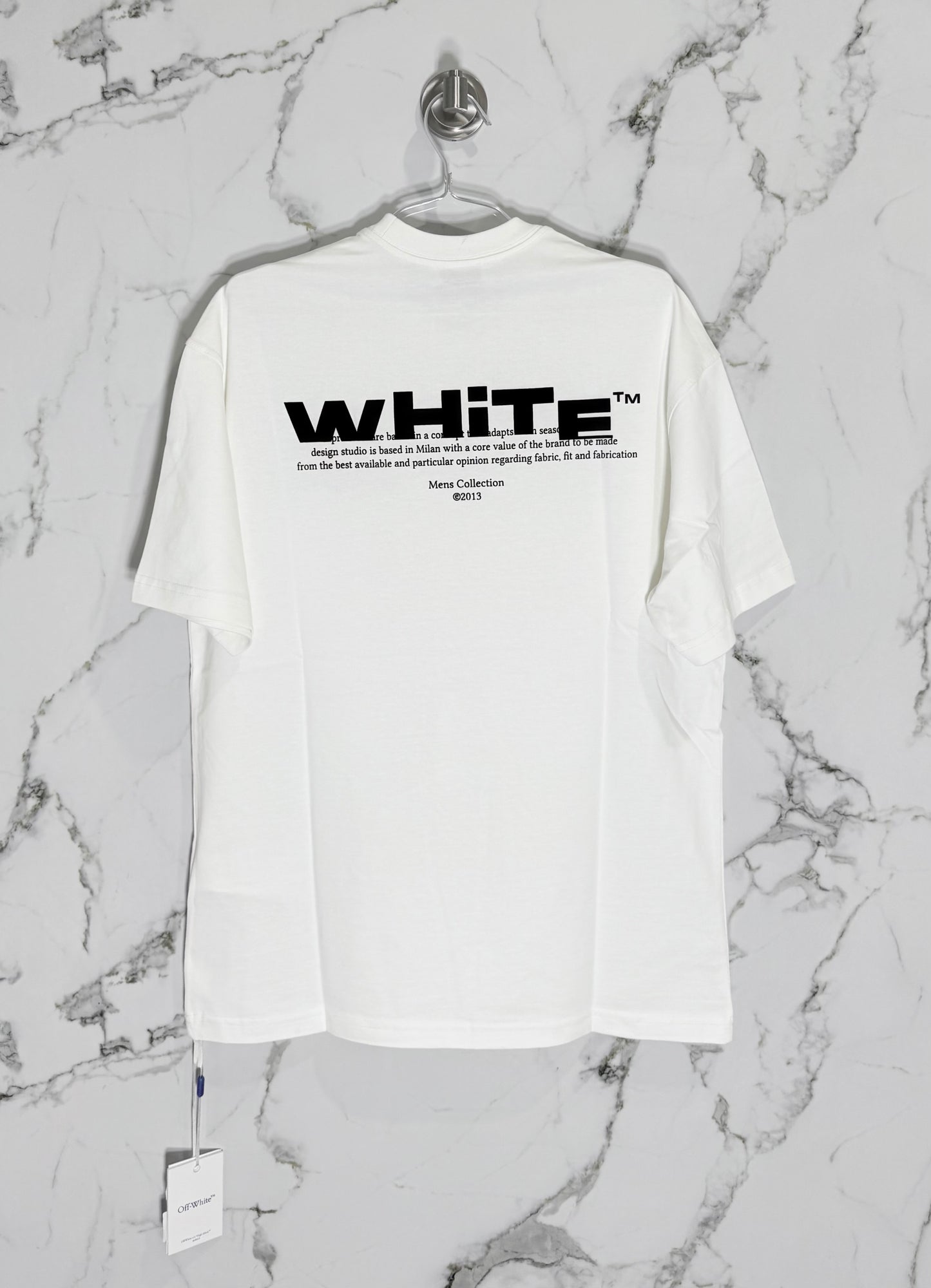 Off-White 100% Algodon Blanco
