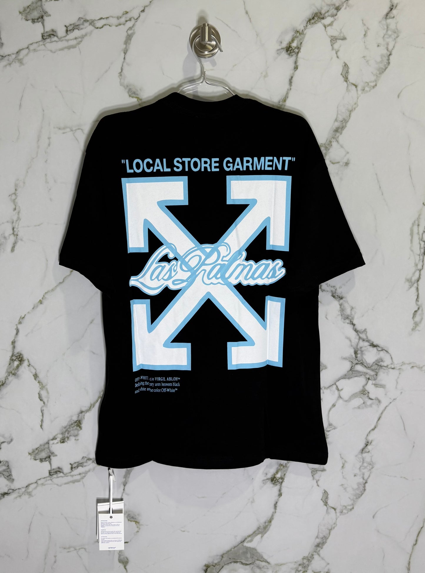 Off-White 100% Algodon Negro