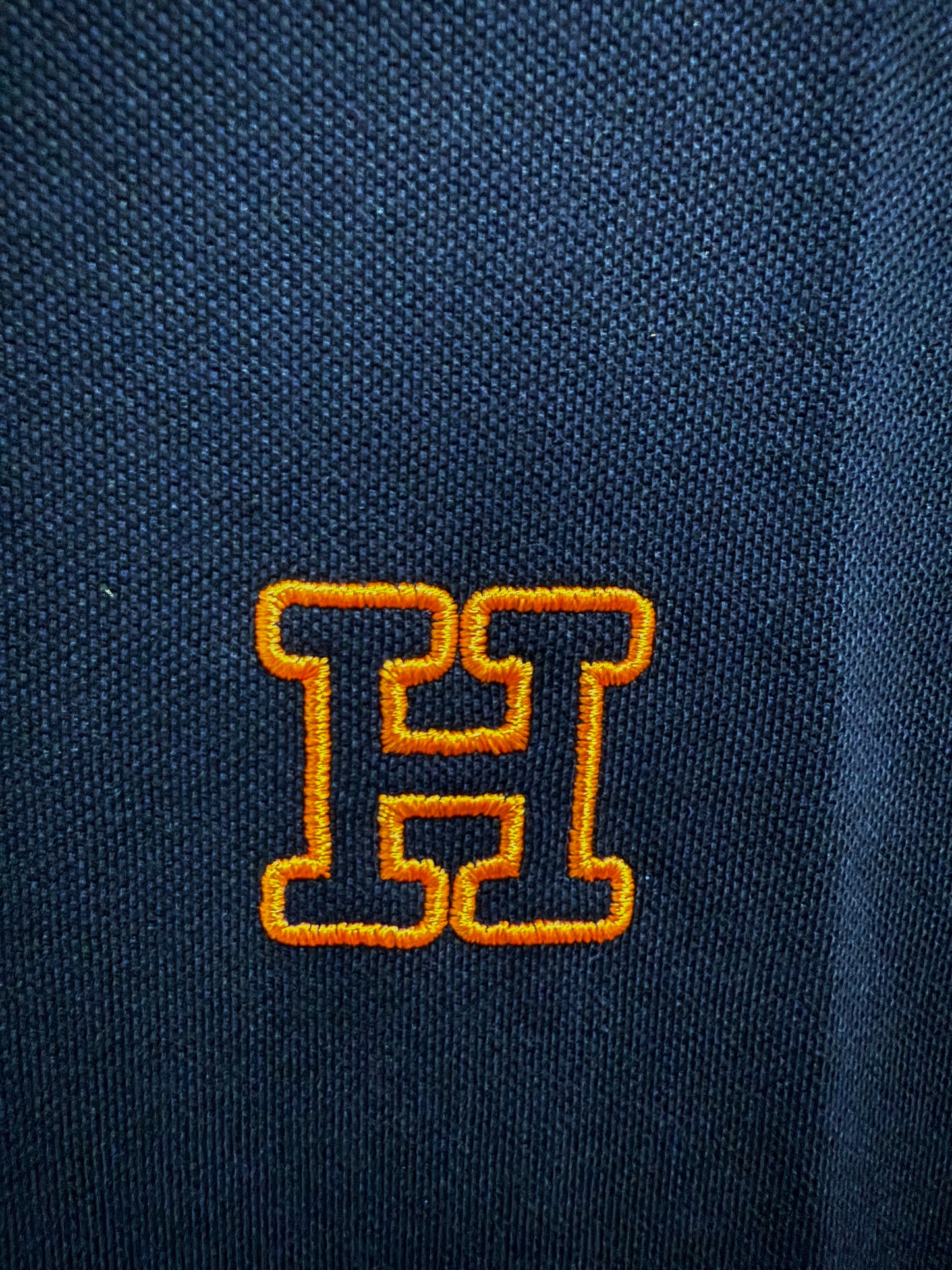 HERMES Tipo Polo Algodon Negro