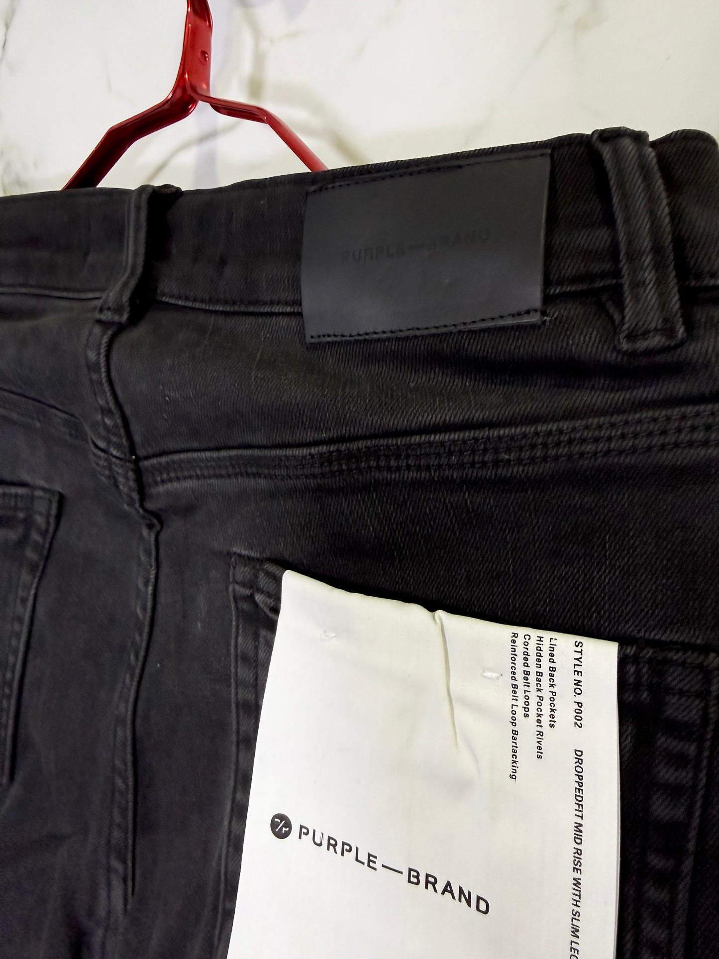 Pantalon PURPLE BRAND Negro