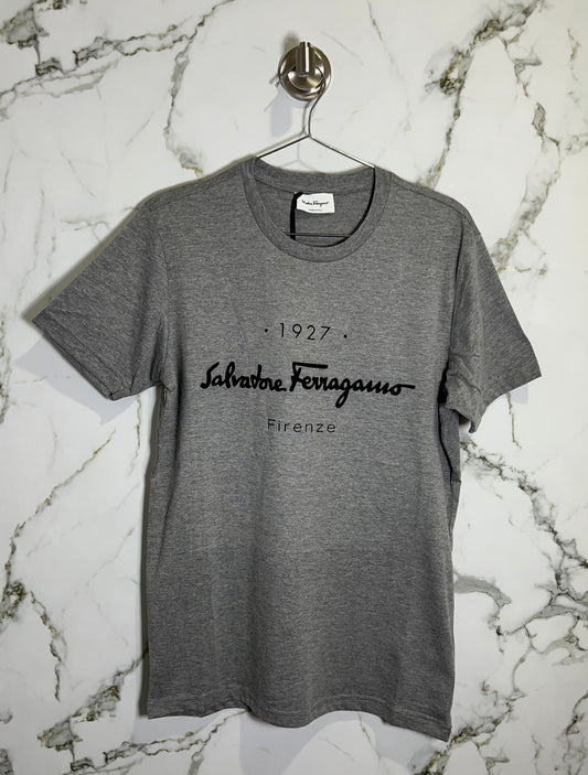 Salvatore Ferragamo 100% Algodon Gris