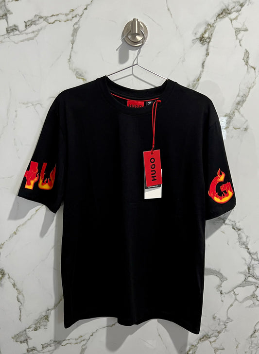HUGO Spandex Negro