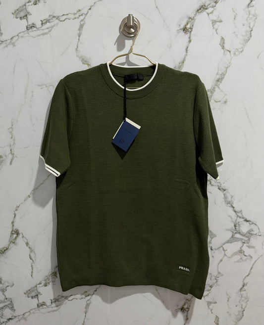 PRADA Calidad Alta Verde Militar