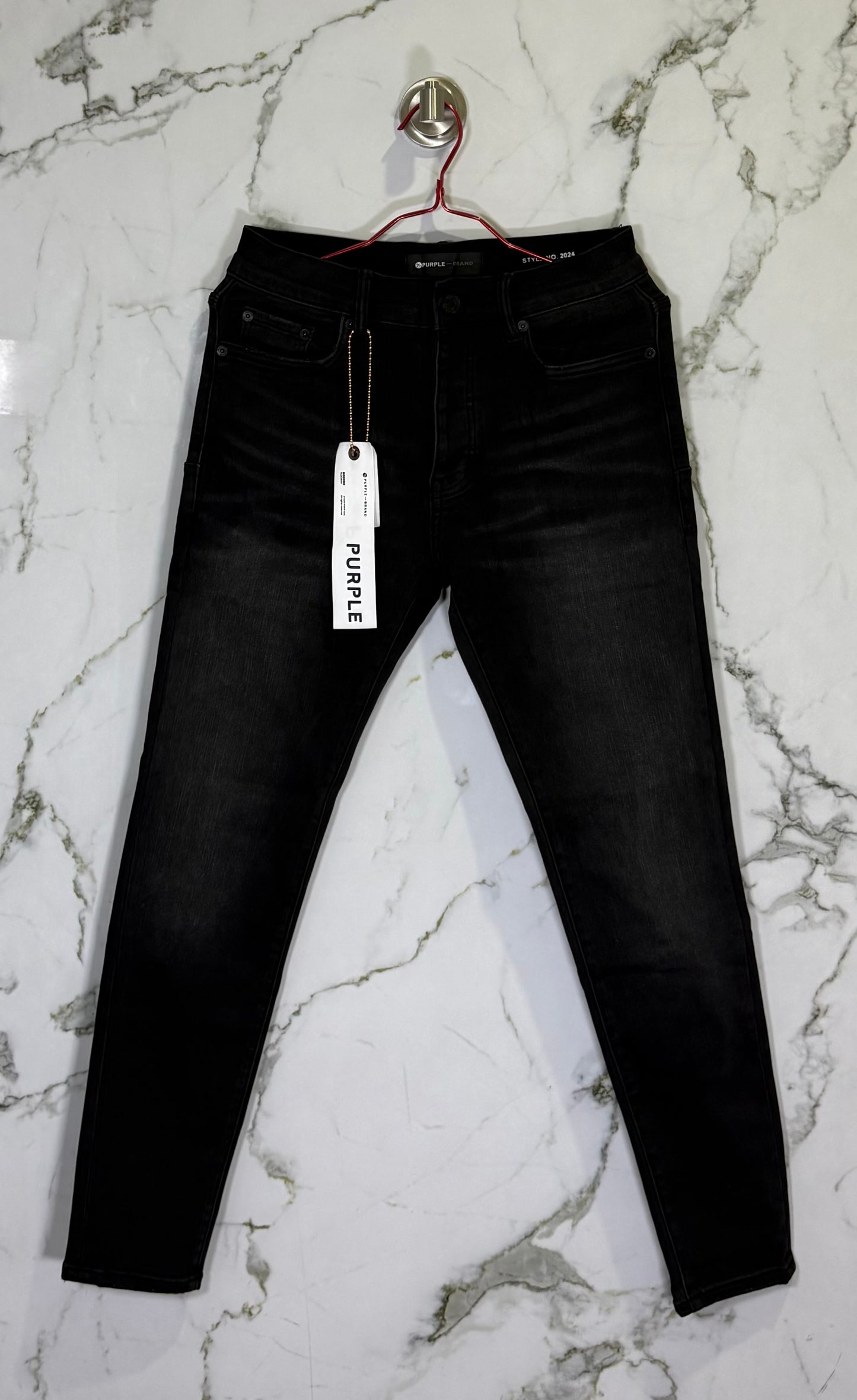 Pantalon Purple Brand Negro