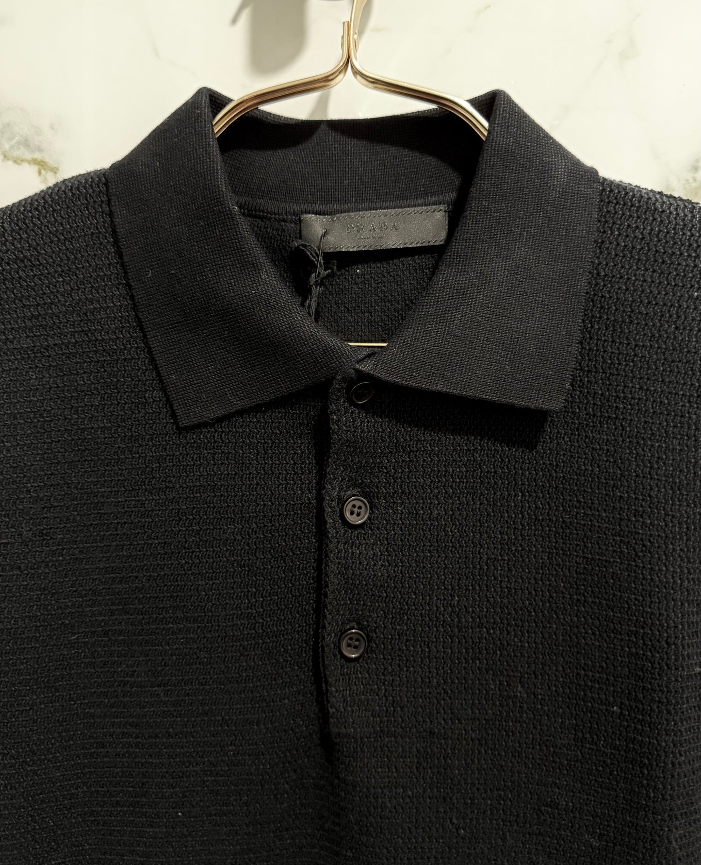 PRADA Polo Calidad Alta Negro