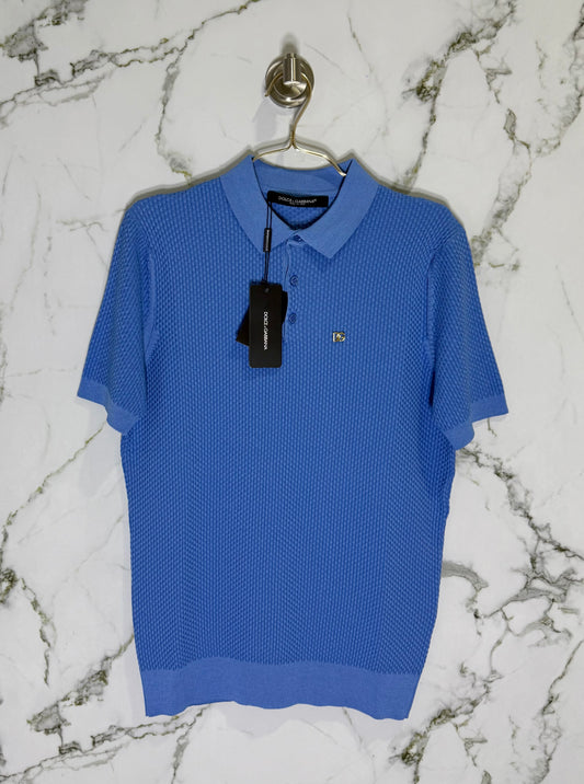 DOLCE&GABBANA Polo Calidad Alta Azul