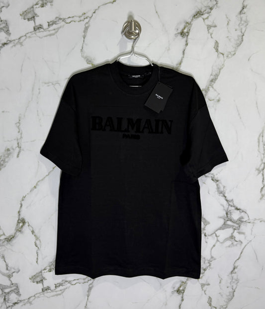 BALMAIN 100% Algodon Negro