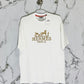 HERMES 100% Algodon Blanco