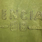 BALENCIAGA 100% Algodon Acid Wash Verde