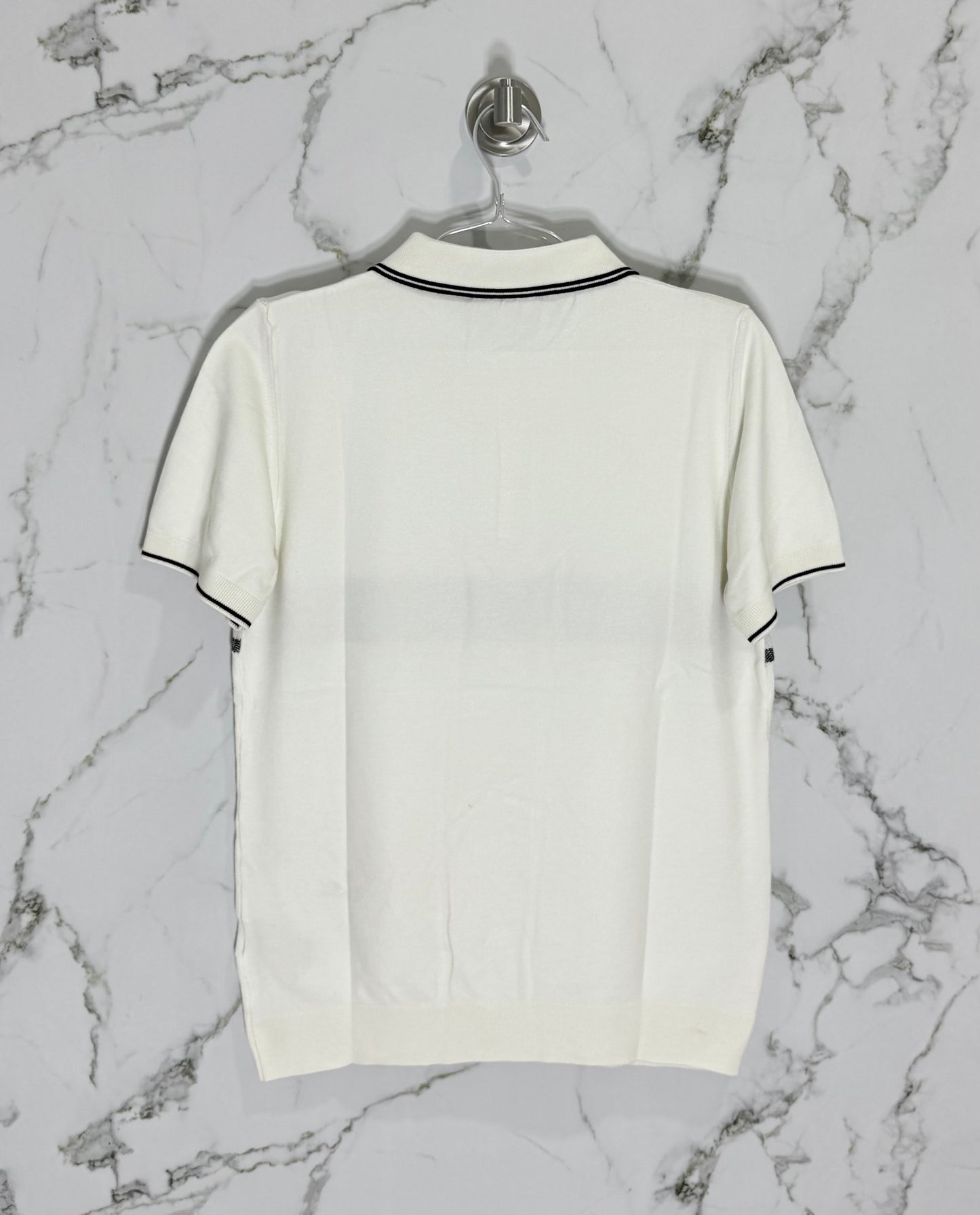 DIOR Tipo Polo Algodon Blanco