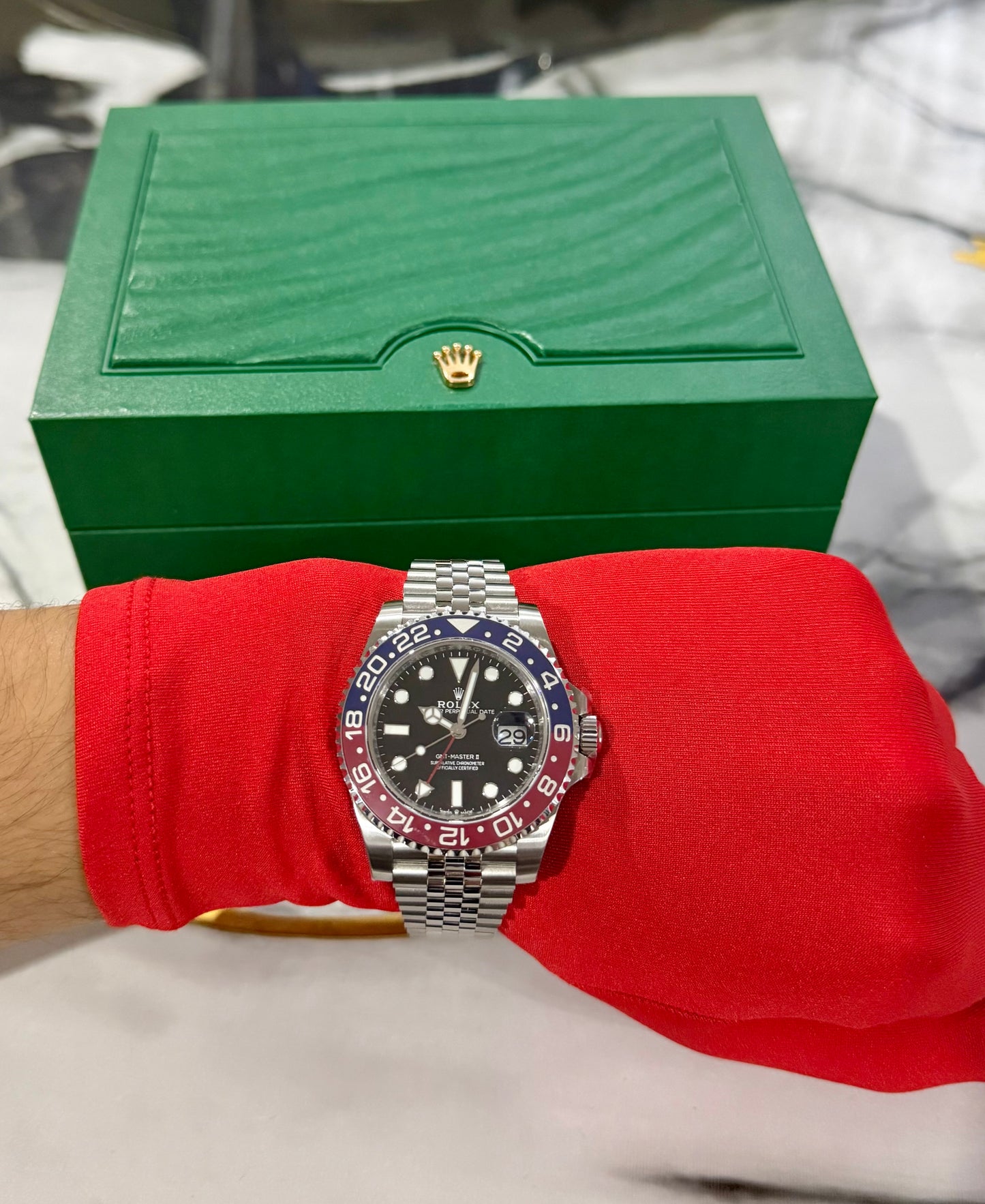 Reloj ROLEX GMT-Master II “Pepsi” Jubilee
