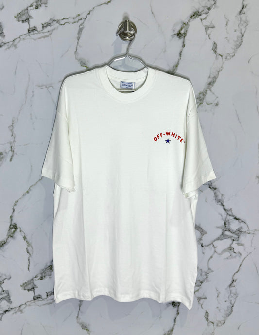 Off-White 100% Algodon Blanco
