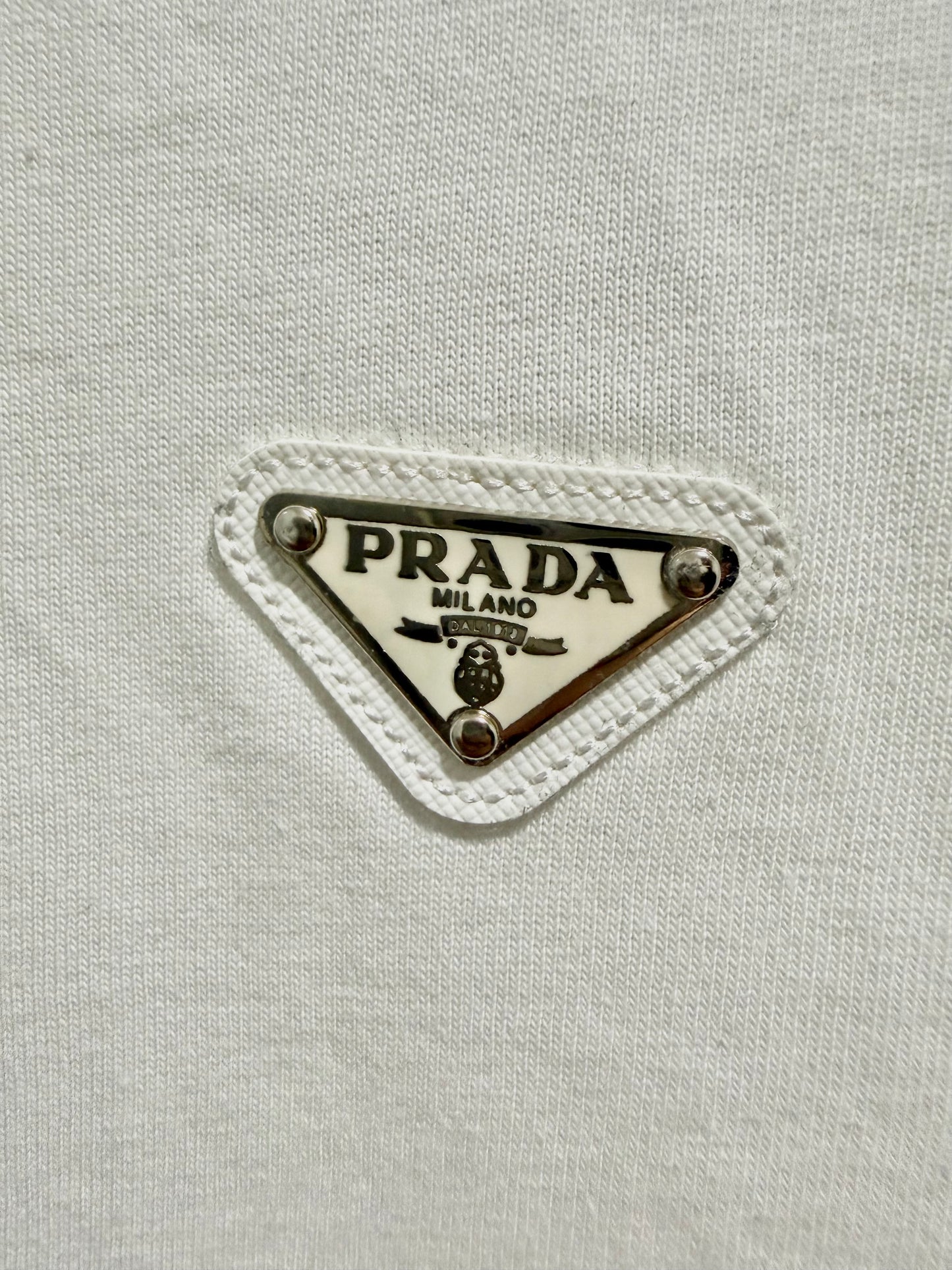 PRADA 100% Algodon Blanco