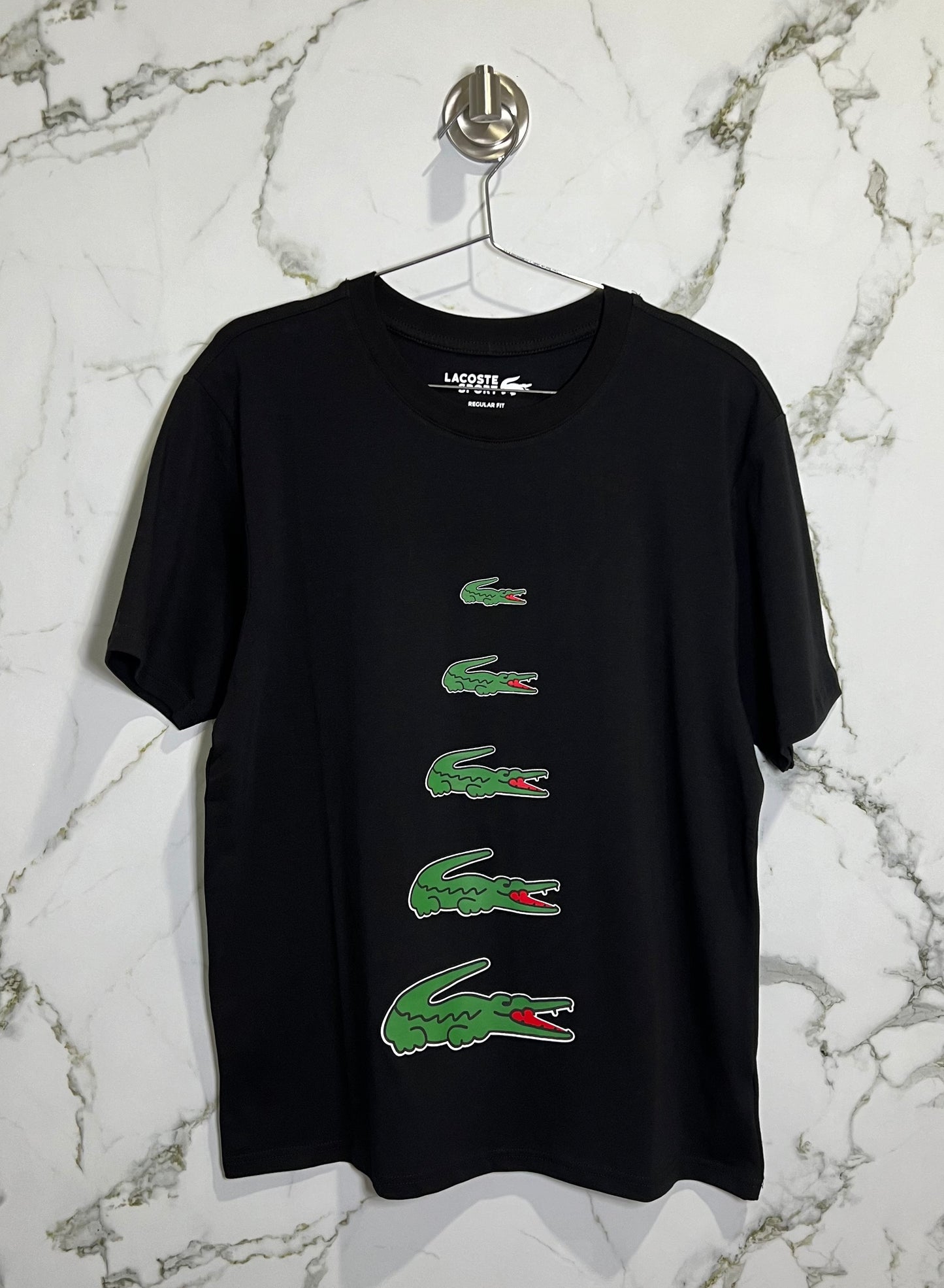 LACOSTE Spandex Negro