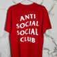 ANTI SOCIAL Spandex Rojo